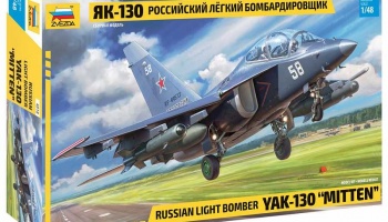 YAK-130 Russian Light Bomber (1:48) - Zvezda