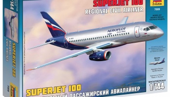 Model Kit letadlo 7009 - Sukhoi Superjet 100 (1:144)