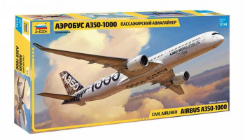 Airbus A-350-1000 (1:144) Model Kit 7020 - Zvezda