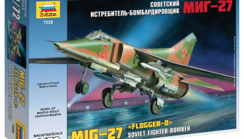Model Kit letadlo 7228 - MIG-27 (re-release) (1:72)