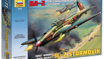 Model Kit letadlo 7279 - IL-2 Stormovik (1:72)