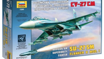 Model Kit letadlo 7295 - SU-27SM (1:72)