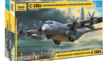 Hercules C-130J (1:72) Model Kit letadlo 7325 - Zvezda