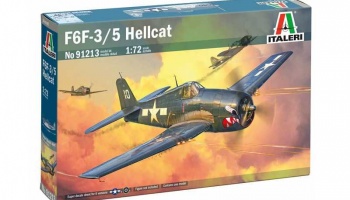 Model Kit letadlo 91213 - F6F-3/5 Hellcat (1:72) - Italeri