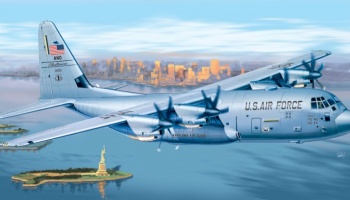 Model Kit letadlo PRM edice 1255 - C-130 J HERCULES (1:72) - Italeri