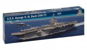 Model Kit loď 5534 - U.S.S. GEORGE H.W.BUSH CVN 77 (1:720) - Italeri