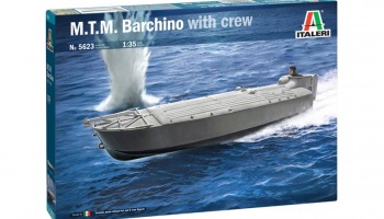 M.T.M. "Barchino" with crew (1:35) - Model Kit loď 5623 - Italeri