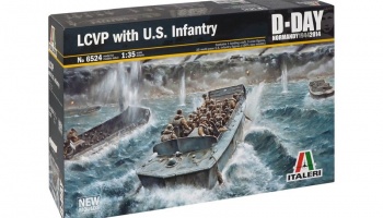 LCVP with US INFANTRY (1:35) - Italeri