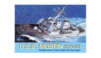 Model Kit loď 7044 - U.S.S. MUSTIN DDG-89 (1:700)