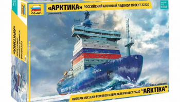 "Arktika" Russian Nuclear Icebreaker (1:350) - Zvezda