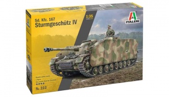 Model Kit military 0223 - Sd.Kfz. 167 Sturmgeschütz IV (1:35) - Italeri