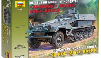 Model Kit military 3572 - Hanomag Sd.Kfz.251/1 Ausf.B (1:35)