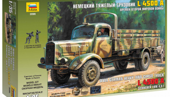 German Heavy Truck L4500A (1:35) - Zvezda