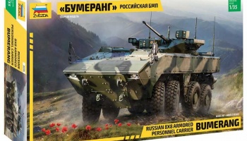 "Bumerang" Russian APC (1:35) Model Kit military 3696 - Zvezda