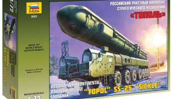 Ballistic Missile Launcher "Topol" (1:72) - Zvezda