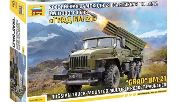 BM-21 Grad 1 Rocket Launcher (1:72) - Zvezda