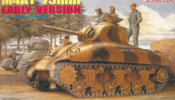 Model Kit military 6048 - M4A1 75mm EARLY VERSION (1:35)