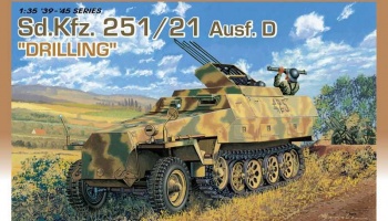 Sd.Kfz.251/21 Ausf.D DRILLING (1:35) Model Kit military 6217 - Dragon