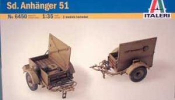 Model Kit military 6450 - SD. ANHANGER (1:35) - Italeri