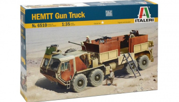 Model Kit military 6510 - HEMTT Gun Truck (1:35) - Italeri