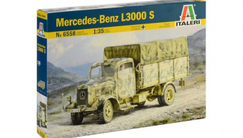 Model Kit military 6558 - Mercedes-Benz L3000 S (1:35) - Italeri