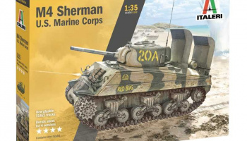 Model Kit military 6583 - M4 SHERMAN U.S. MARINE CORPS (1:35)