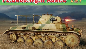 SLEVA 283,-Kč 26% DISCOUNT - Pz.Beob.Wg.II Ausf. A-C (1:35) Model Kit military 6812 - Dragon