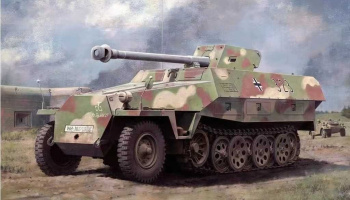 Model Kit military - Sd.Kfz.251/9 Ausf.D (1:35) - Dragon