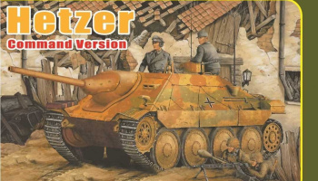 Model Kit military - HETZER COMMAND VERSION (1:35) - Dragon