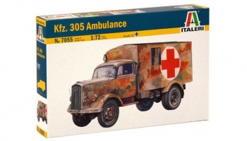 Model Kit military 7055 - Kfz. 305 AMBULANCE (1:72) - Italeri