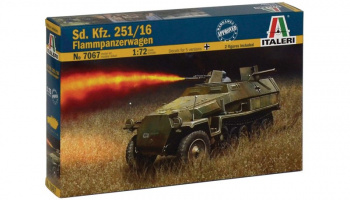 Model Kit military 7067 - Sd.Kfz.251/16 Flammpanzerwagen (1:72)