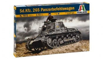 Model Kit military 7072 - SD. KFZ. 265 PANZERBEFEHLSWAGEN (1:72) - Italeri