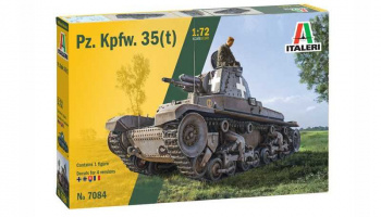 Pz. Kpfw. 35(t) (1:72) Model Kit military 7084 - Italeri