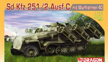 Sd.Kfz.251 Ausf.C mit Wurfrahmen 40 (1:72) - Dragon