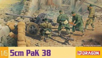 5cm PaK 38 (1:6) Model Kit military 75016 - Dragon