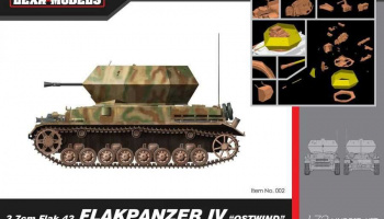 Model Kit military 7535 - 3.7cm FlaK 43 Flakpanzer IV "Ostwind" (1:72)