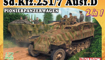 Model Kit military 7605 - Sd.Kfz.251/7 Ausf.D Pionierpanzerwagen (1:72)