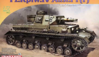 Pz.Kpfw.IV Ausf.F1(F) (1:72) Model Kit military 7609 - Dragon