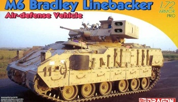 SLEVA  20% DISCOUNT - M6 Bradley Linebacker Air-defense Vehicle (1:72) – Dragon