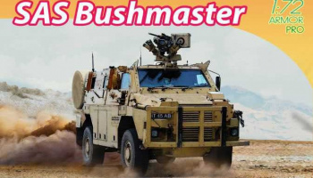 Model Kit military - SAS Bushmaster (1:72) - Zvezda