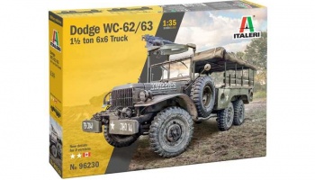 Model Kit military 96230 - Dodge WC62 1 1/2t 6x6 Truck (1:35) - Italeri