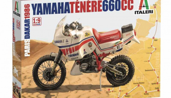Model Kit motorka 4642 - Yamaha Tenere 660 cc Paris Dakar 1986 (1:9) - Italeri