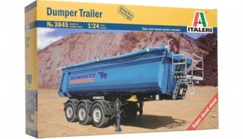 DUMPER TRAILER (1:24) Model Kit 3845 - Italeri