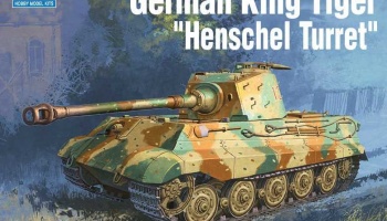 German King Tiger "Henschel Turret" (1:72) - Academy