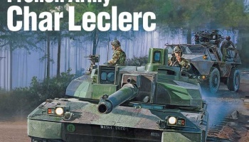 Model Kit tank 13427 - French Army Char Leclerc (1:72) - Academy