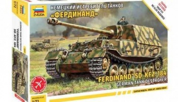 Model Kit tank 5041 - Ferdinand Sd.Kfz.184 (1:72) - Zvezda