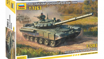T-72 B3 Main battle tank (1:72) Model Kit tank 5071 - Zvezda