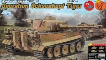 Model Kit tank 6328 - OPERATION OCHSENKOPF TIGER (1:35) - Dragon