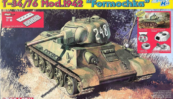 Model Kit tank 6401 - T-34/76 Mod.1942 "Formochka" (1:35)