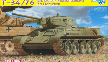Model Kit tank 6479 - T-34/76 No.112 FACTORY "KRASNOE SORMOVO" LATE PRODUCTION (SMART KIT) (1:35)